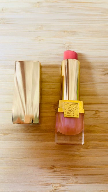 ESTEE LAUDER ピュア カラー クリスタル シアー リップスティックのクチコミ「【使った商品】#ESTEE LAUDER
#ピュア カラー クリスタル シアー リップスティッ.....」（1枚目）