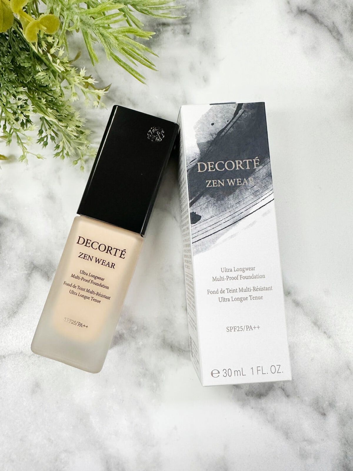 ゼン ウェア フルイド/DECORTÉ/リキッドファンデーションを使ったクチコミ(1枚目)