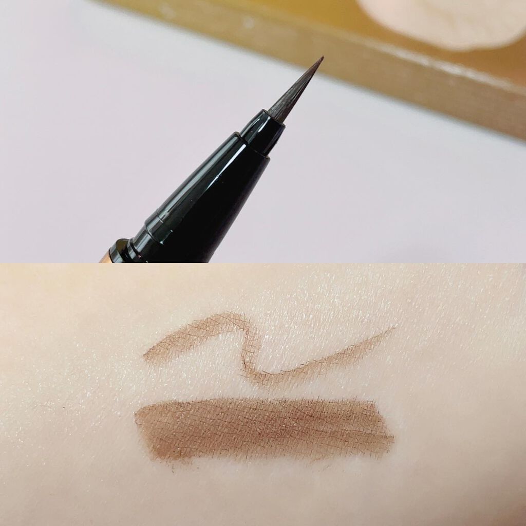 スキルレスライナー/LUMIURGLAS/リキッドアイライナーを使ったクチコミ（3枚目）