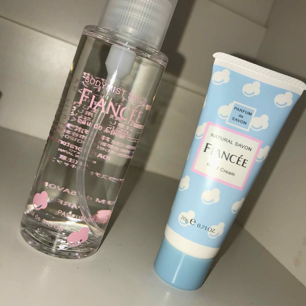 ボディミスト シャボン/フィアンセ/香水(レディース)を使ったクチコミ（2枚目）