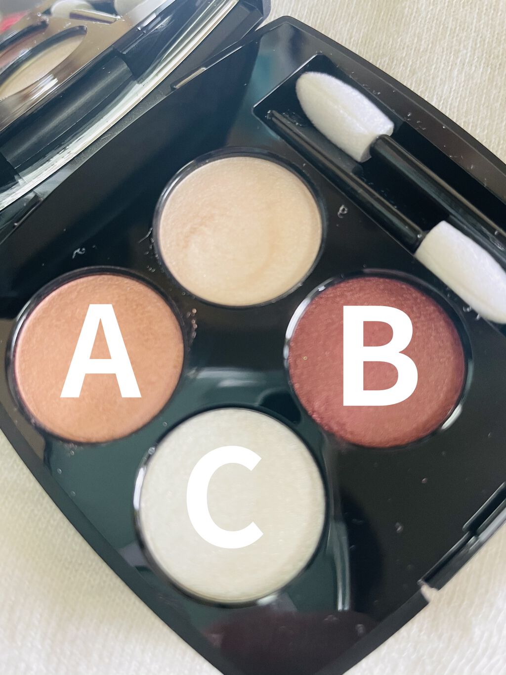 レ キャトル オンブル/CHANEL/アイシャドウパレットを使ったクチコミ（2枚目）