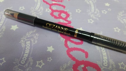 ブラシ付 アイブロウ/CEZANNE/アイブロウペンシルを使ったクチコミ(1枚目)