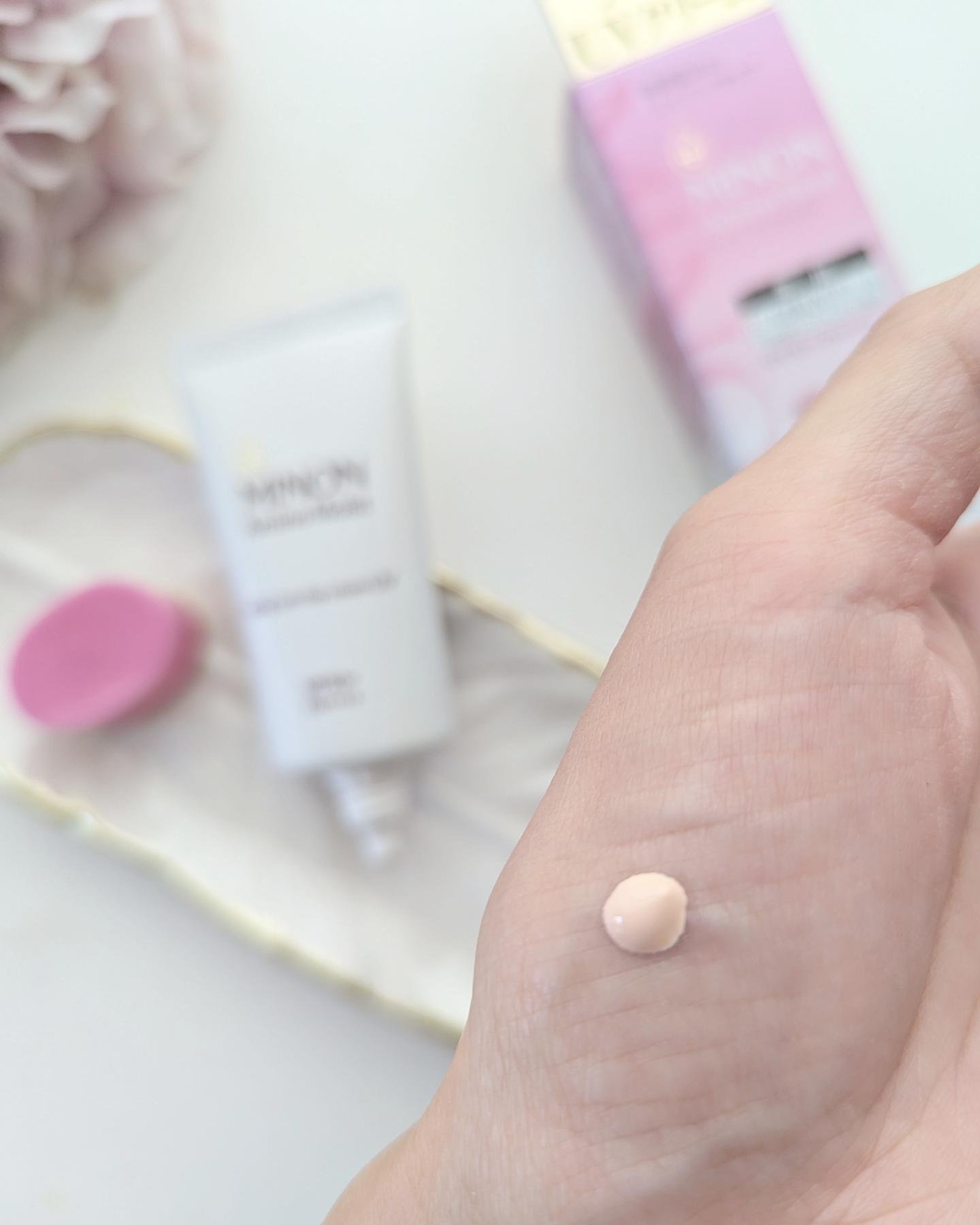 ミノン アミノモイスト エイジングケア デイクリームUV/ミノン/日焼け止めクリームを使ったクチコミ（3枚目）