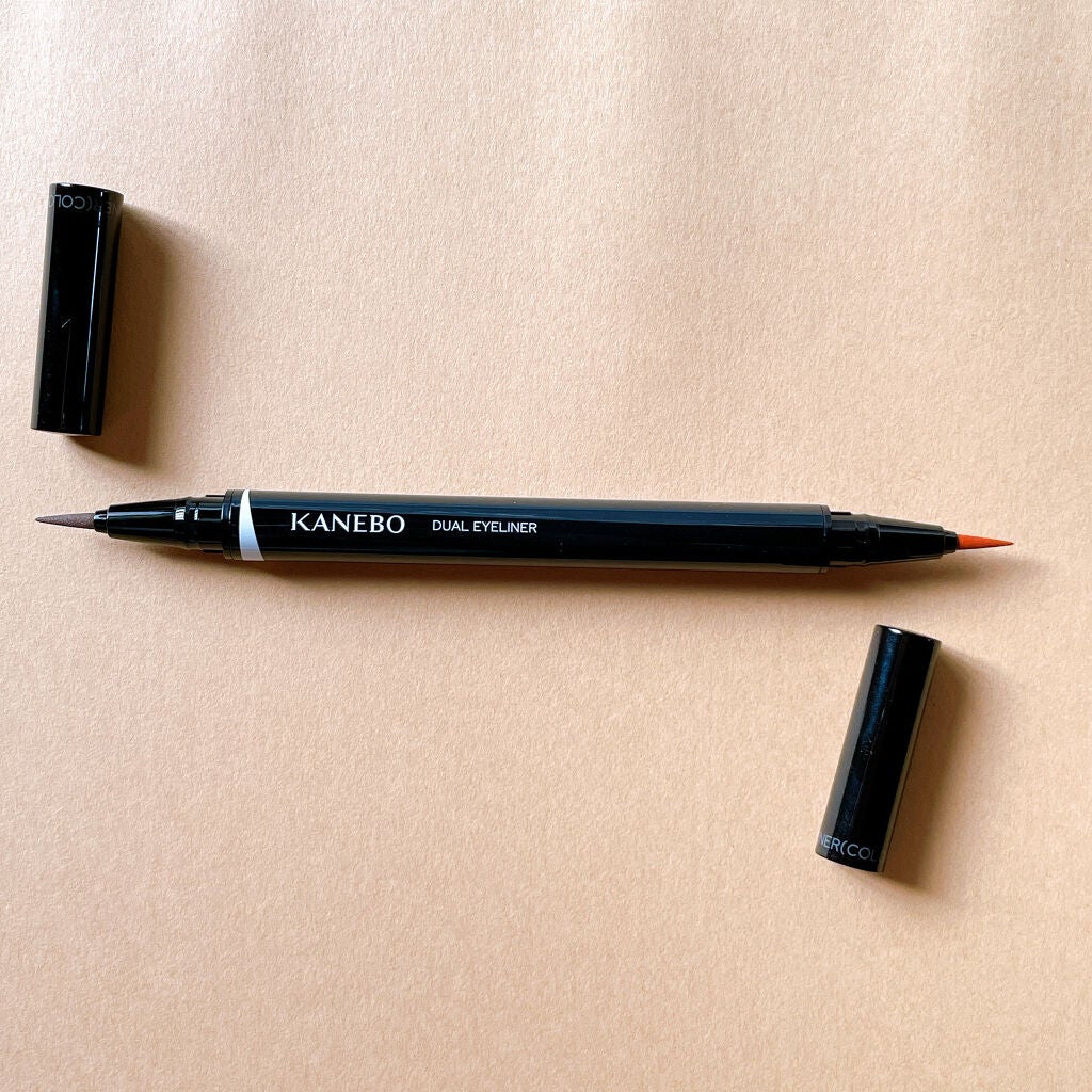 カネボウ デュアルアイライナー(カラー)/KANEBO/リキッドアイライナーを使ったクチコミ(4枚目)