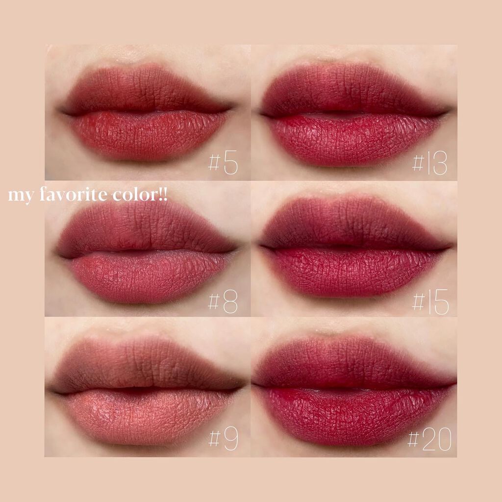 ゼロマットリップスティック/rom&nd/口紅を使ったクチコミ(5枚目)