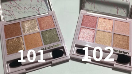 オーラクリエイション/BLEND BERRY/アイシャドウパレットを使ったクチコミ(5枚目)