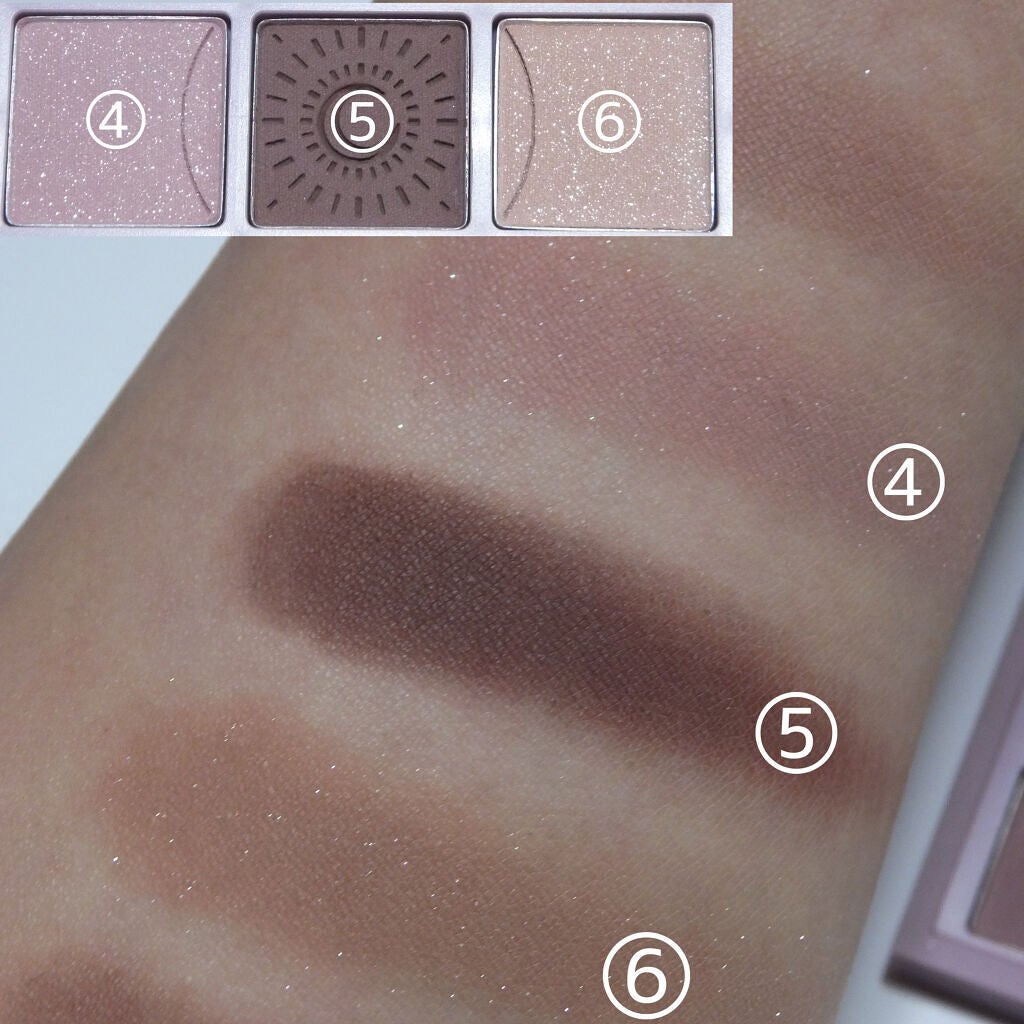 マイフェイブムードアイパレット 9カラー/HOLIKA HOLIKA/アイシャドウパレットを使ったクチコミ(5枚目)