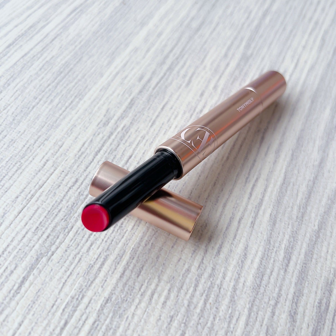 ゲットイットティントグレーズバーム/TONYMOLY/リップティントを使ったクチコミ(2枚目)