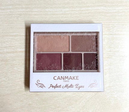 パーフェクトマルチアイズ/キャンメイク/アイシャドウパレットを使ったクチコミ(2枚目)