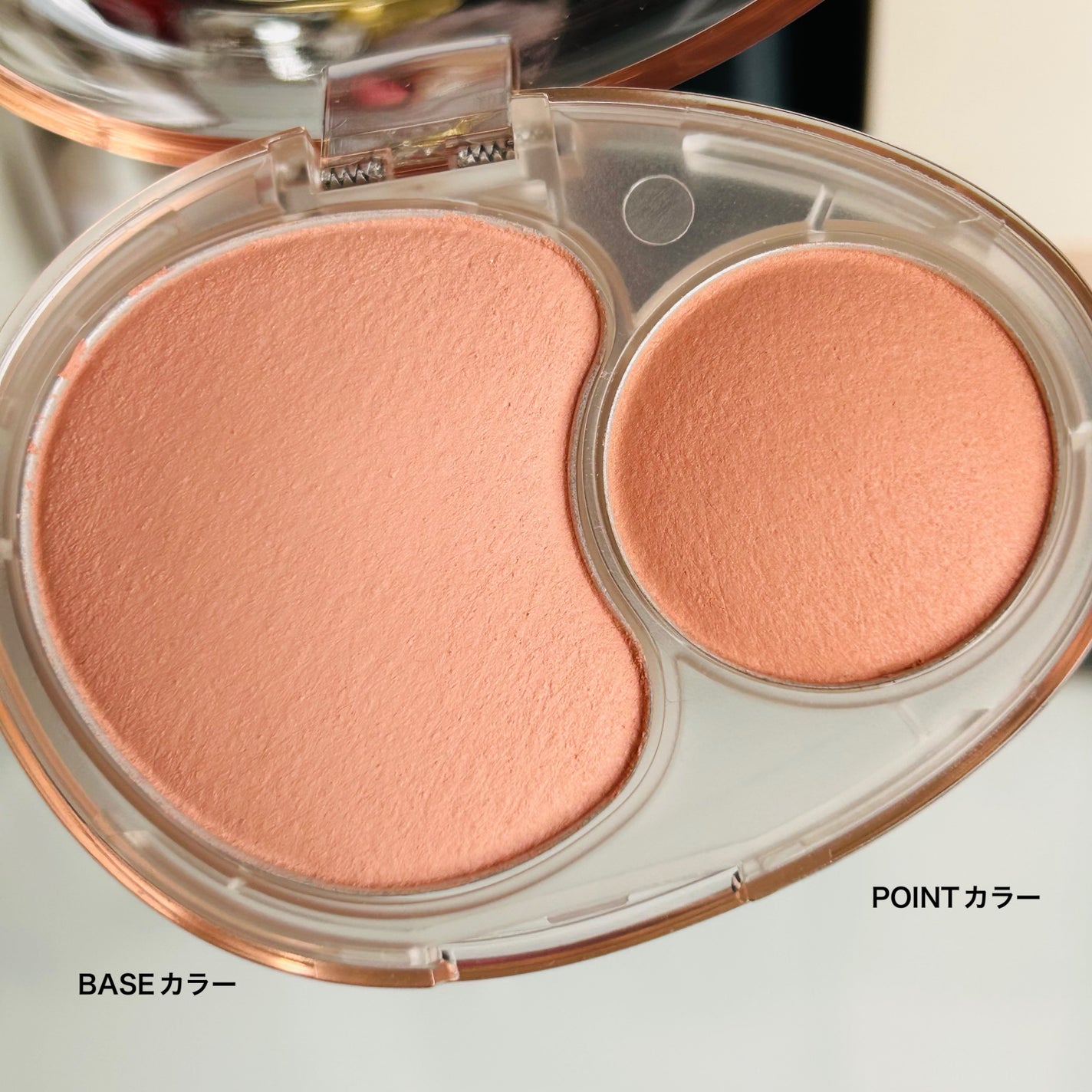 デュアルチークメロウ/fwee/ジェル・クリームチークを使ったクチコミ(3枚目)