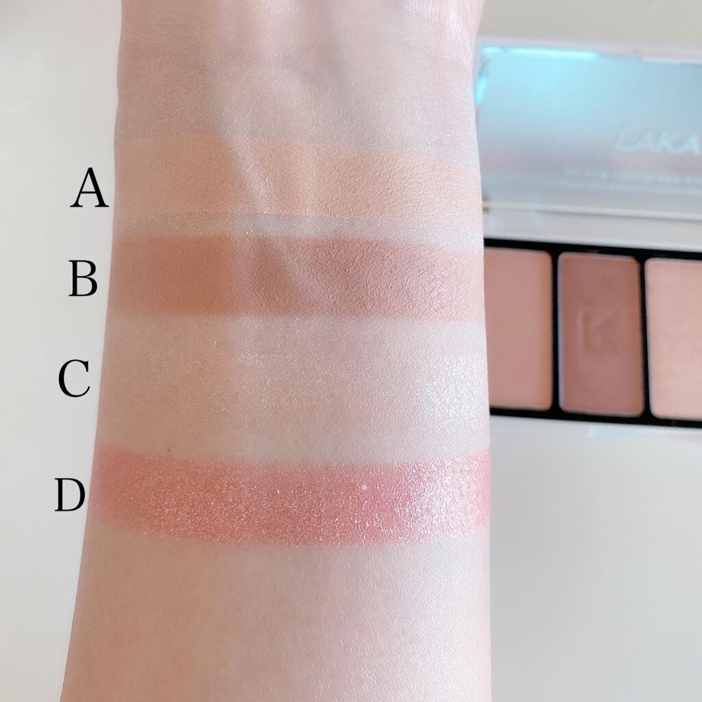 ジャストアイパレット/Laka/アイシャドウパレットを使ったクチコミ(4枚目)