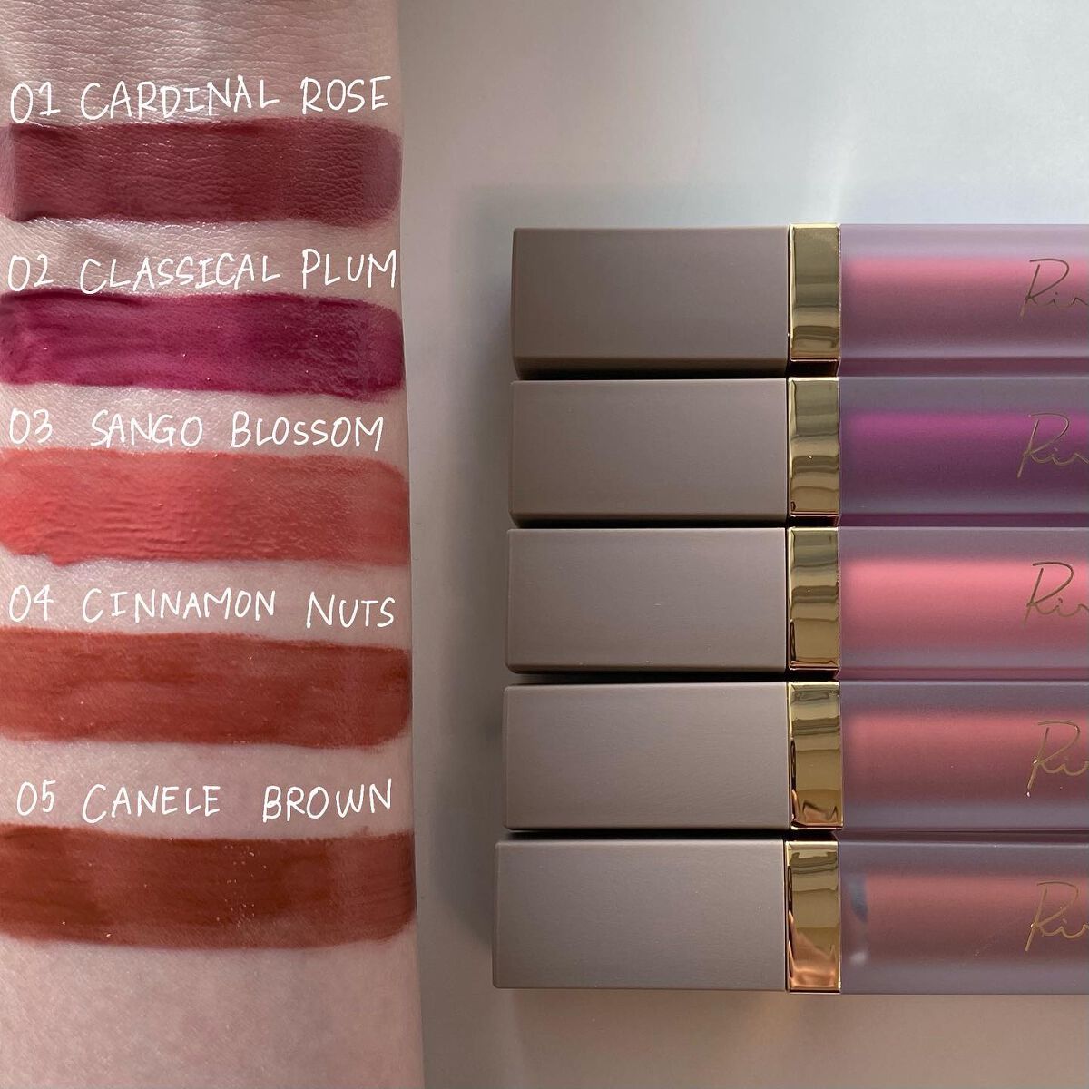 センシュアルフィックスティント/Ririmew/リップティントを使ったクチコミ（3枚目）