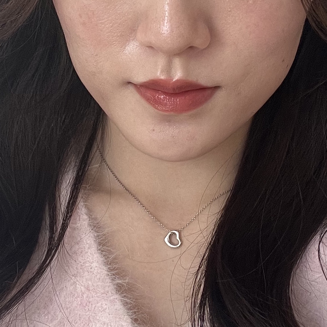 ルージュ ピュールクチュール ヴェルニ ヴィニルクリーム No.440 ローズプレイヤー/YVES SAINT LAURENT BEAUTE/口紅を使ったクチコミ（3枚目）