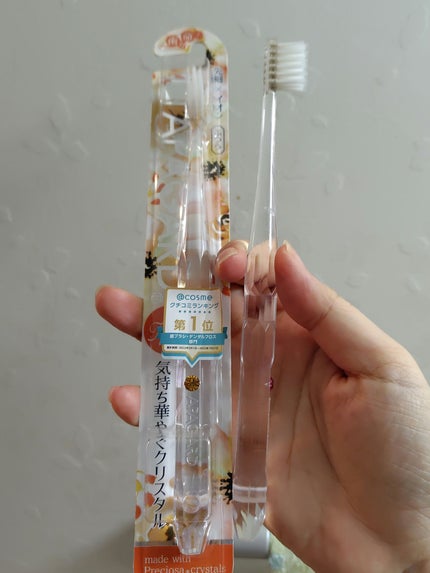 アパガードクリスタル歯ブラシ/アパガード/歯ブラシを使ったクチコミ(1枚目)