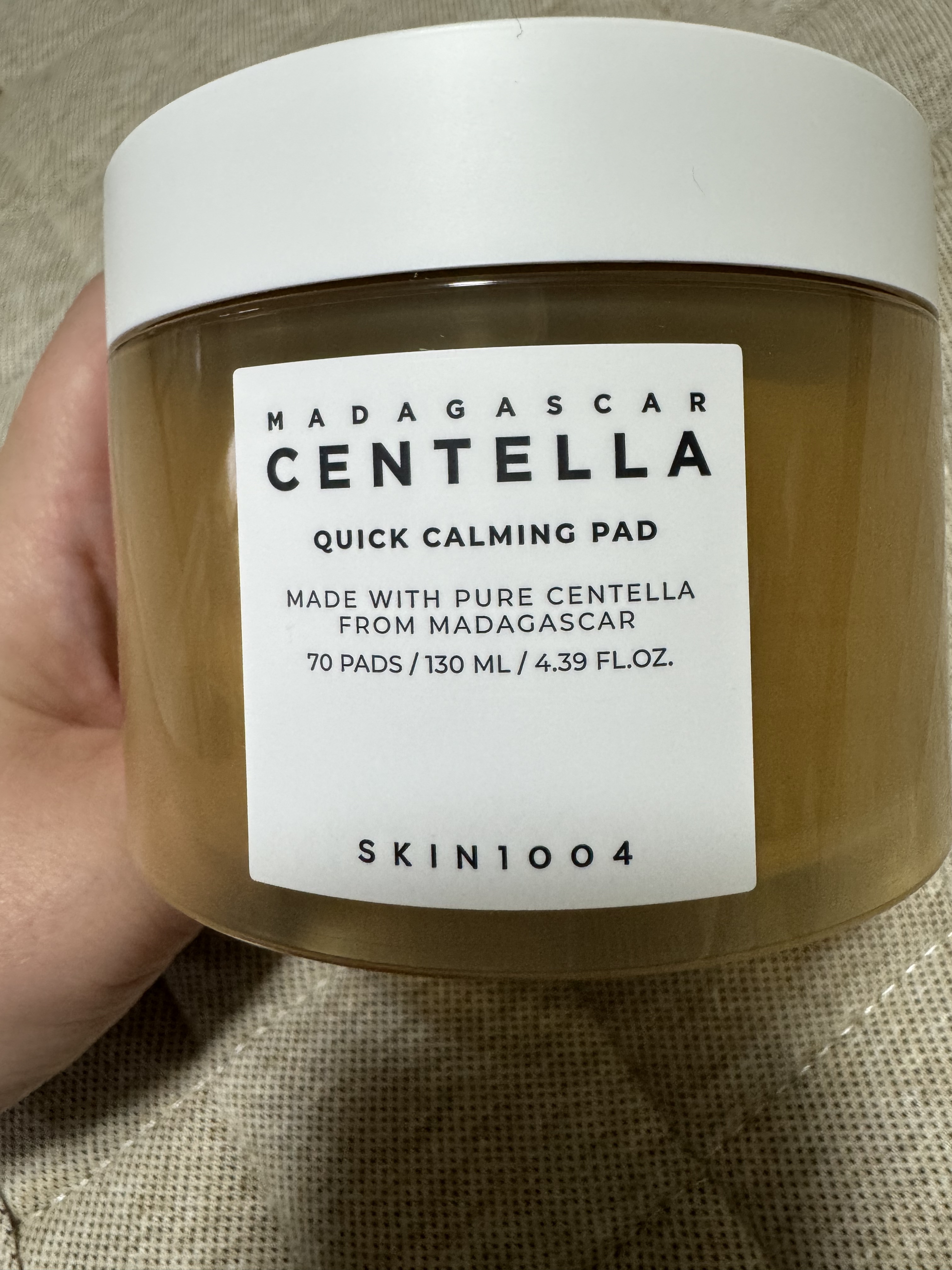 センテラ クイックカーミングパッド/SKIN1004/トナーパッドを使ったクチコミ（2枚目）