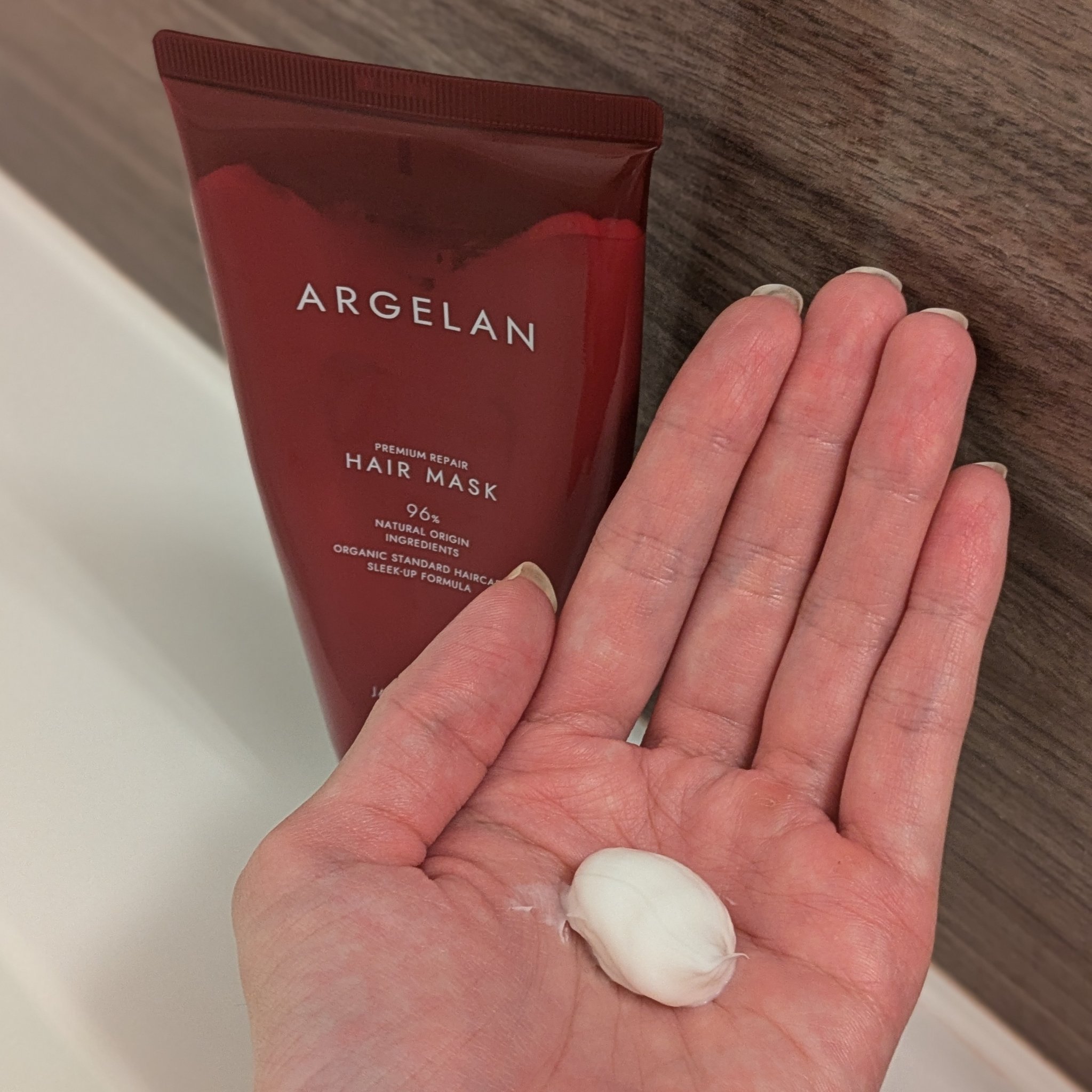 プレミアムリペア ヘアマスク/アルジェラン/ヘアマスク・ヘアパックを使ったクチコミ（2枚目）