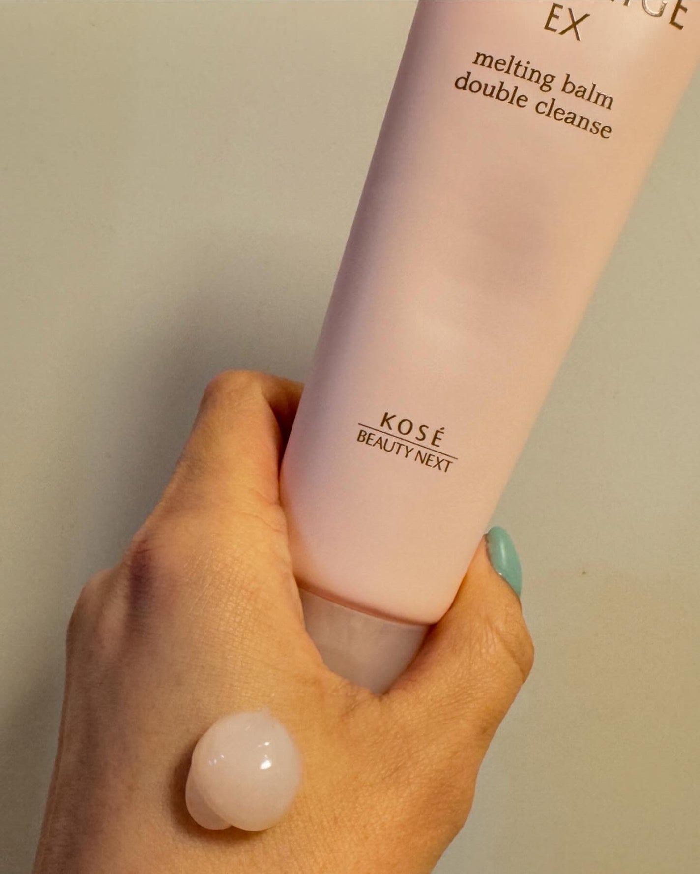 はなゆい☆ on LIPS 「🩷KOSE"アンテリージェEX"メルティングバームWクレンズメ..」(4枚目)