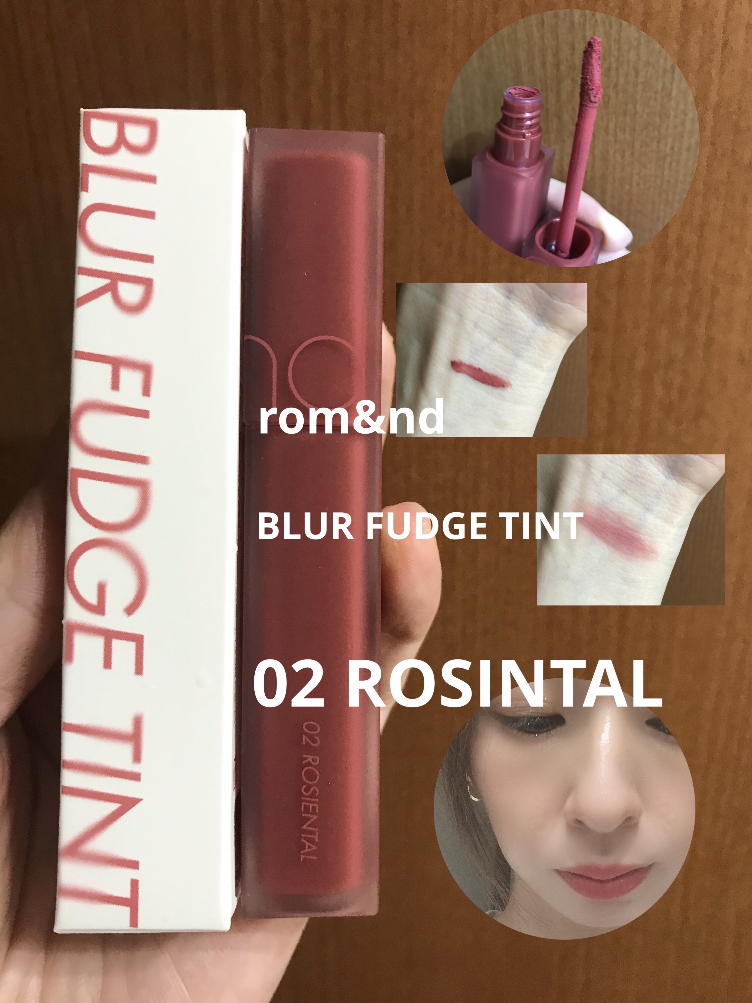 rom&nd ブラーファッジティント/rom&nd/リップティントを使ったクチコミ（1枚目）