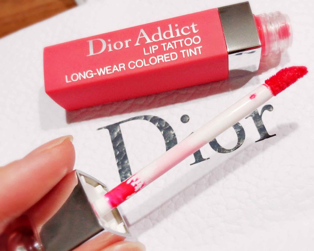 【旧】ディオール アディクト リップ ティント/Dior/リップグロスを使ったクチコミ(2枚目)