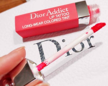 【旧】ディオール アディクト リップ ティント/Dior/リップグロスを使ったクチコミ（2枚目）