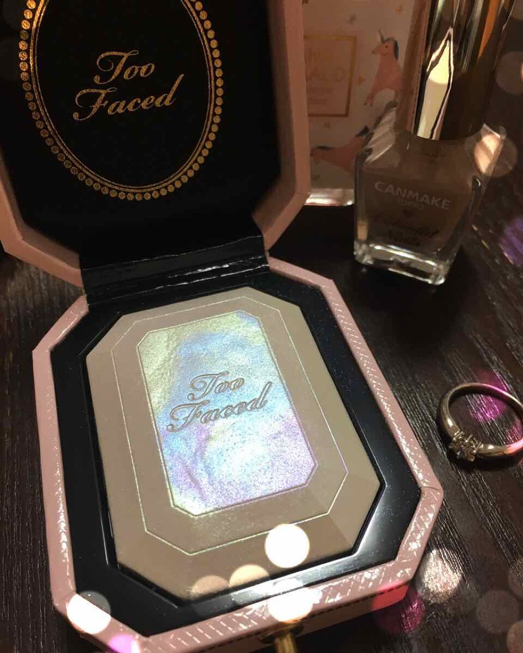 ダイヤモンドライト マルチユース ハイライター/Too Faced/パウダーハイライトを使ったクチコミ(4枚目)