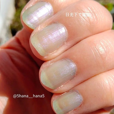 ネイルホリック Sheer pearl color/ネイルホリック/マニキュアを使ったクチコミ（3枚目）