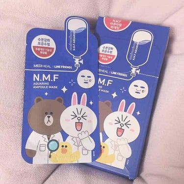 💜MEDIHEAL💜
N.M.F. AQUARING AMPOULE MASK


お久しぶりの投稿です😌

LINE FRIENDSのキャラクターがかわいいパッケージのパックです💓

韓国に行ったとき