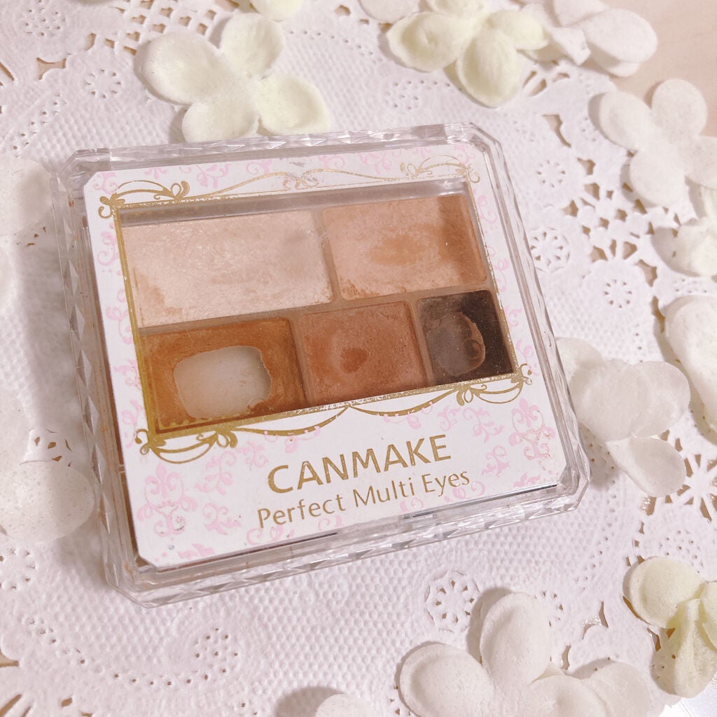 パーフェクトマルチアイズ/キャンメイク/アイシャドウパレットを使ったクチコミ(2枚目)