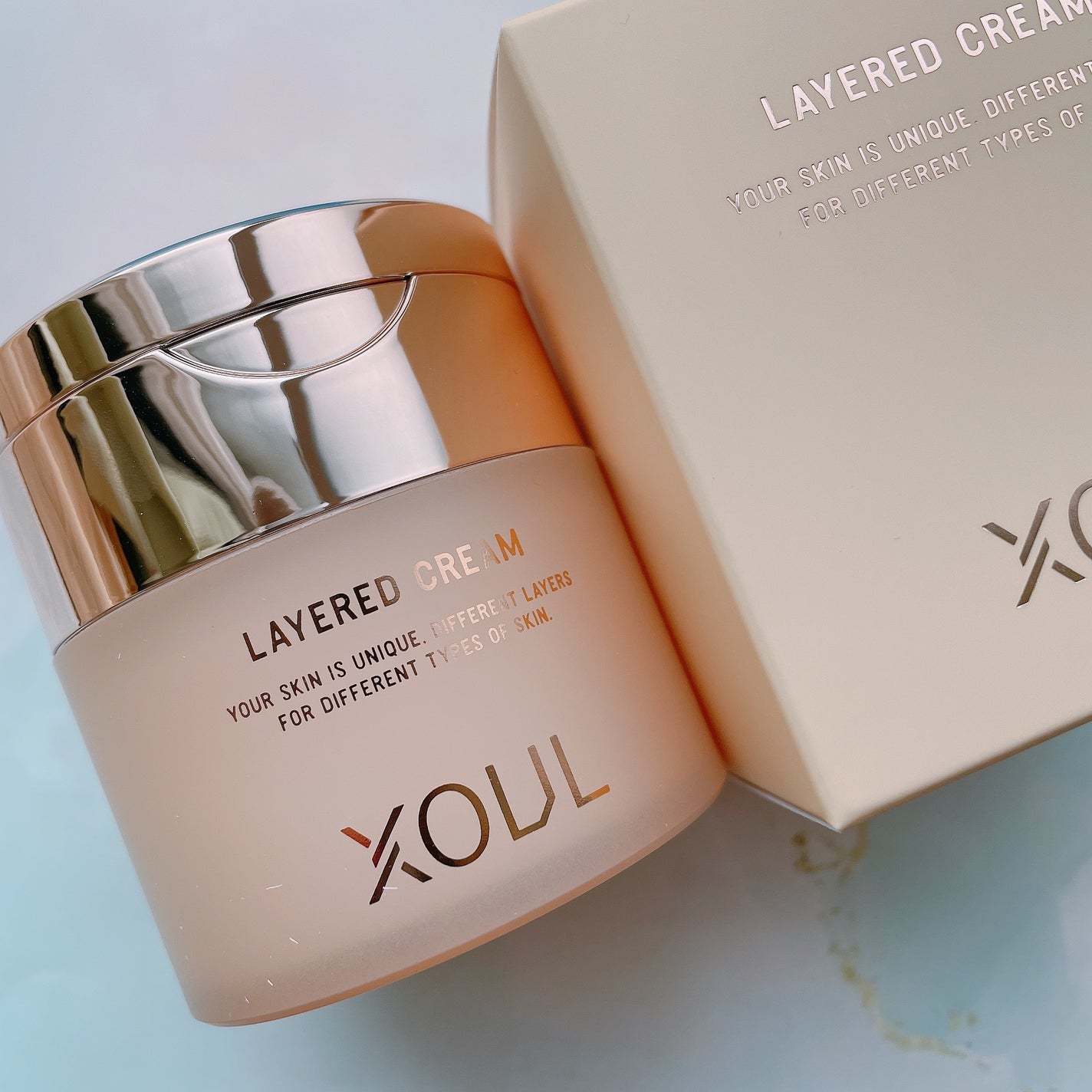 レイヤードクリーム/XOUL/フェイスクリームを使ったクチコミ(1枚目)