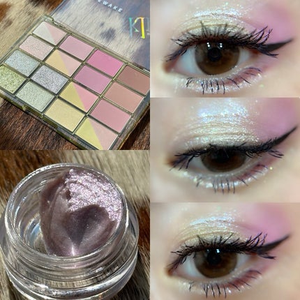 ソフトブラーリングアイパレット/wakemake/アイシャドウパレットを使ったクチコミ(6枚目)
