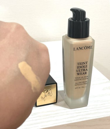 タンイドル ウルトラ ウェア リキッド/LANCOME/リキッドファンデーションを使ったクチコミ（3枚目）