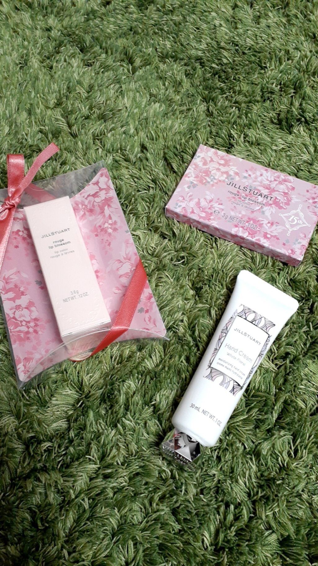 ジルスチュアート ルージュ リップブロッサム/JILL STUART/口紅を使ったクチコミ（1枚目）