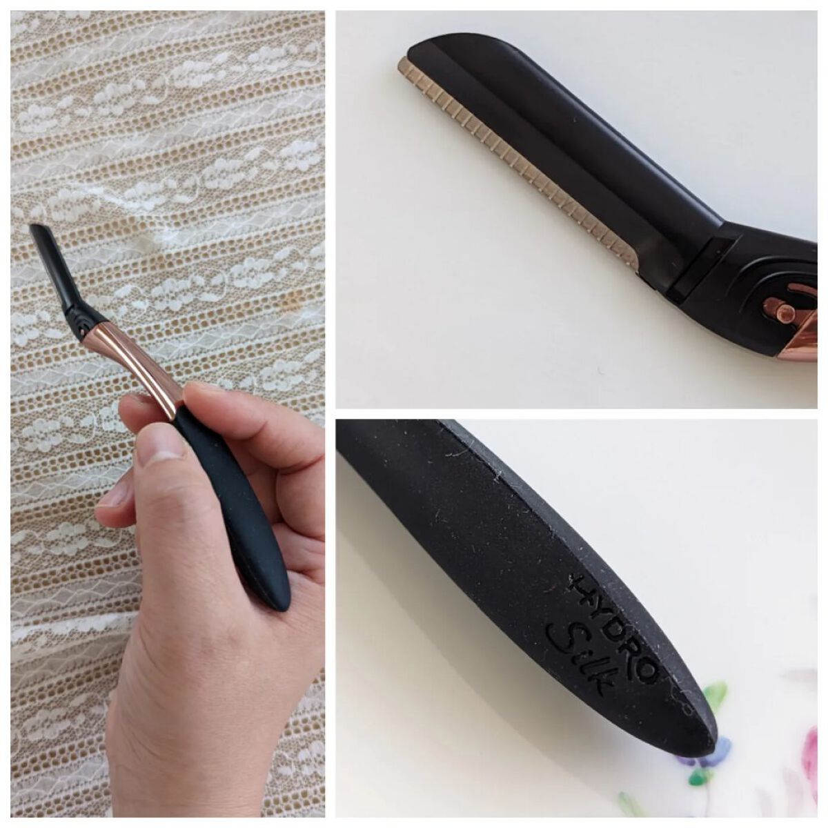 サロンプラス トーンアップ フェイススムーサー ホルダー（刃付き）/サロンプラス/シェーバーを使ったクチコミ（3枚目）