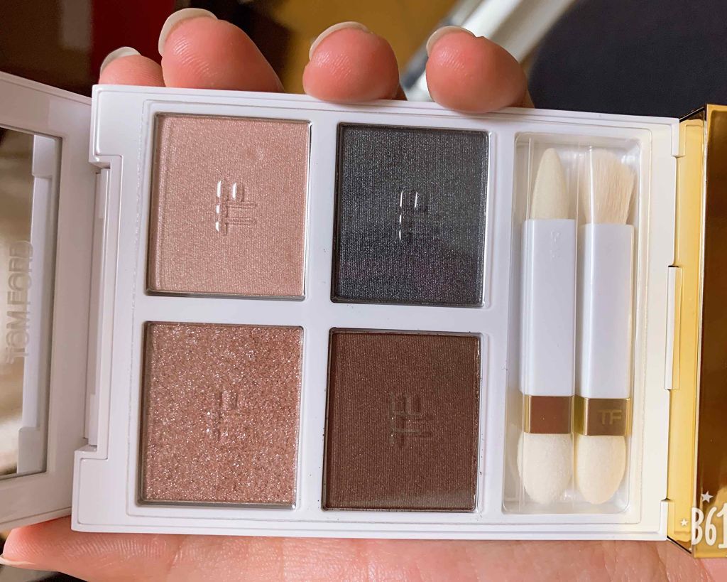 アイ カラー クォード/TOM FORD BEAUTY/アイシャドウパレットを使ったクチコミ(4枚目)