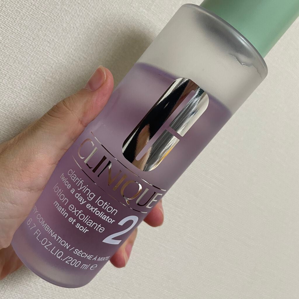 クラリファイング ローション 2/CLINIQUE/拭き取り化粧水を使ったクチコミ(1枚目)
