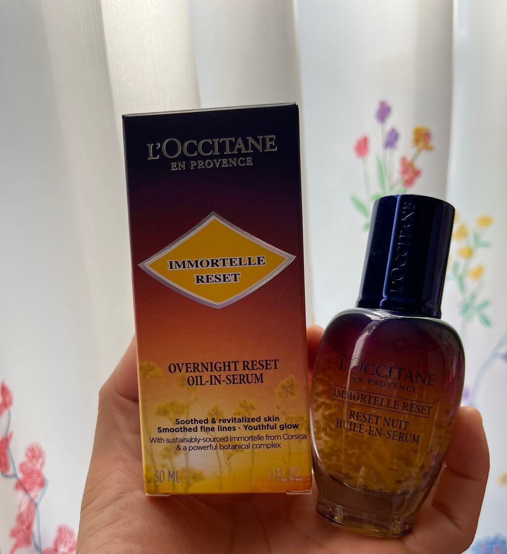 イモーテル オーバーナイトリセットセラム/L'OCCITANE/美容液を使ったクチコミ(1枚目)