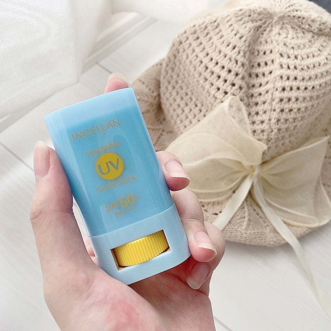 ウォッシャブル UV クリアスティック/CEPYNUS MORE(セピナス モア)/日焼け止めスティックを使ったクチコミ(1枚目)