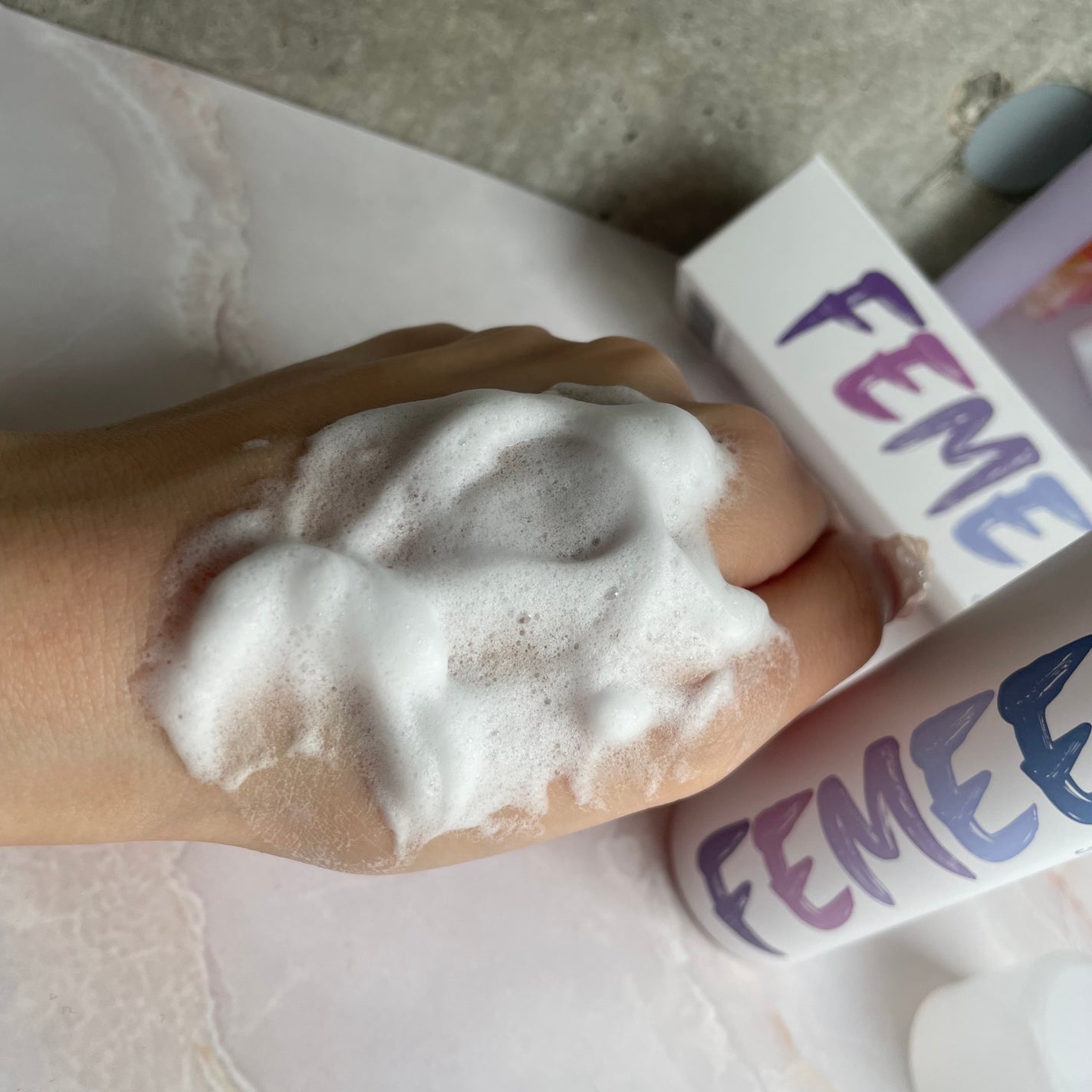 炭酸フェムケアソープ/FEMEE/デリケートゾーンケアを使ったクチコミ(3枚目)