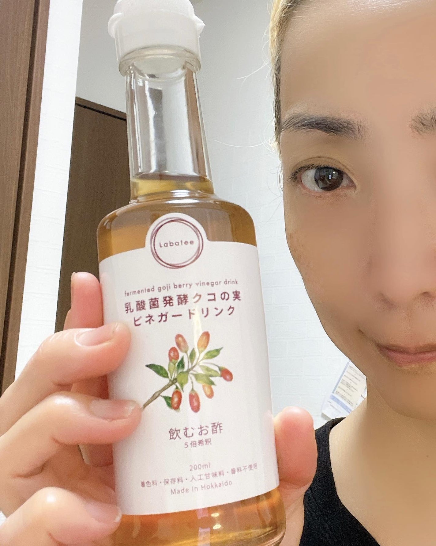 ritan on LIPS 「こんにちは😊今日は飲むお酢Labatee乳酸菌発酵クコの実ビネ..」(4枚目)