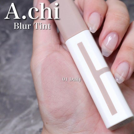 ブラーティント/A.chi/リップティントを使ったクチコミ(1枚目)