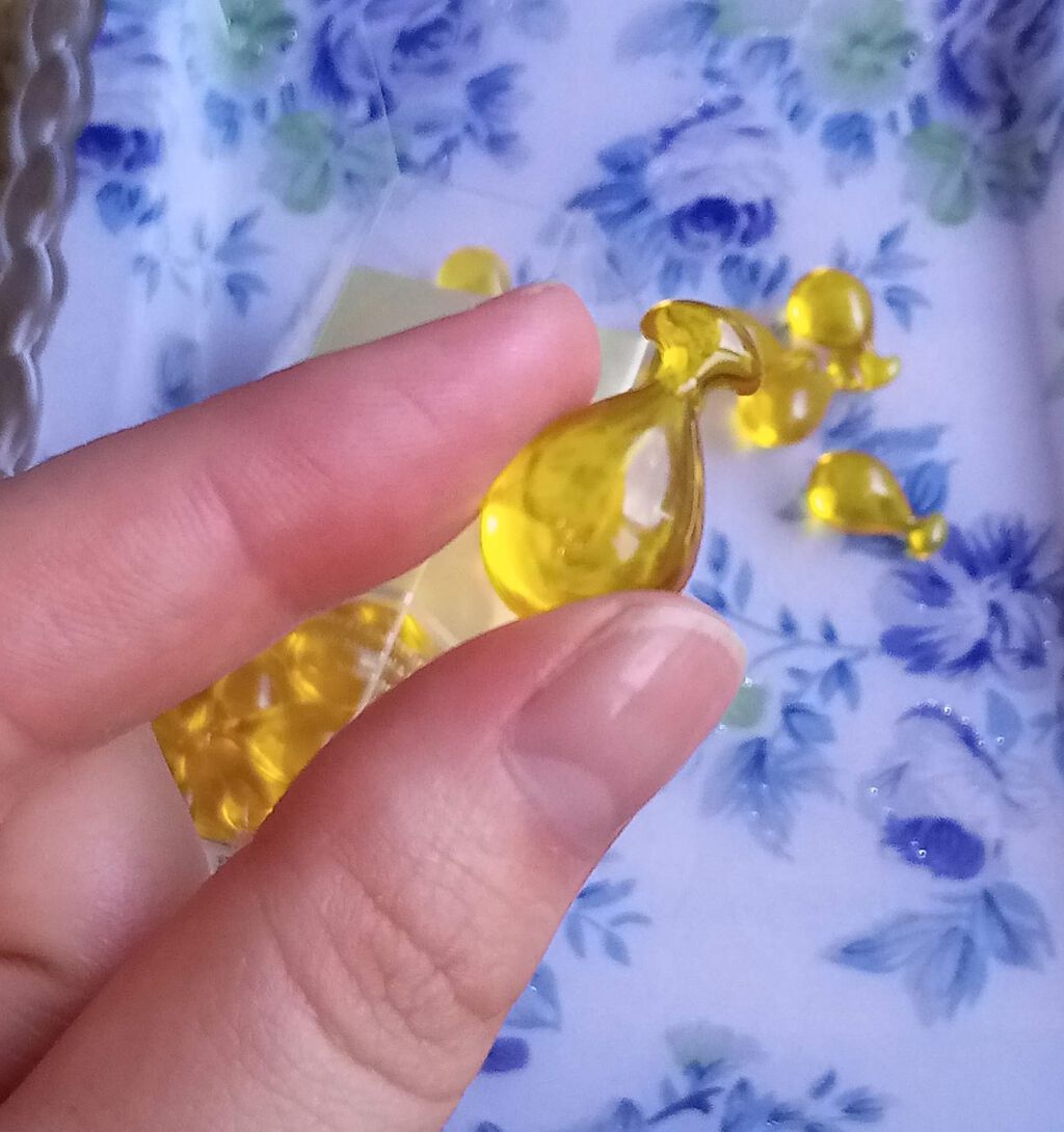 ボディ＆ヘア オイルカプセル 3.5/&honey/ヘアオイルを使ったクチコミ（2枚目）