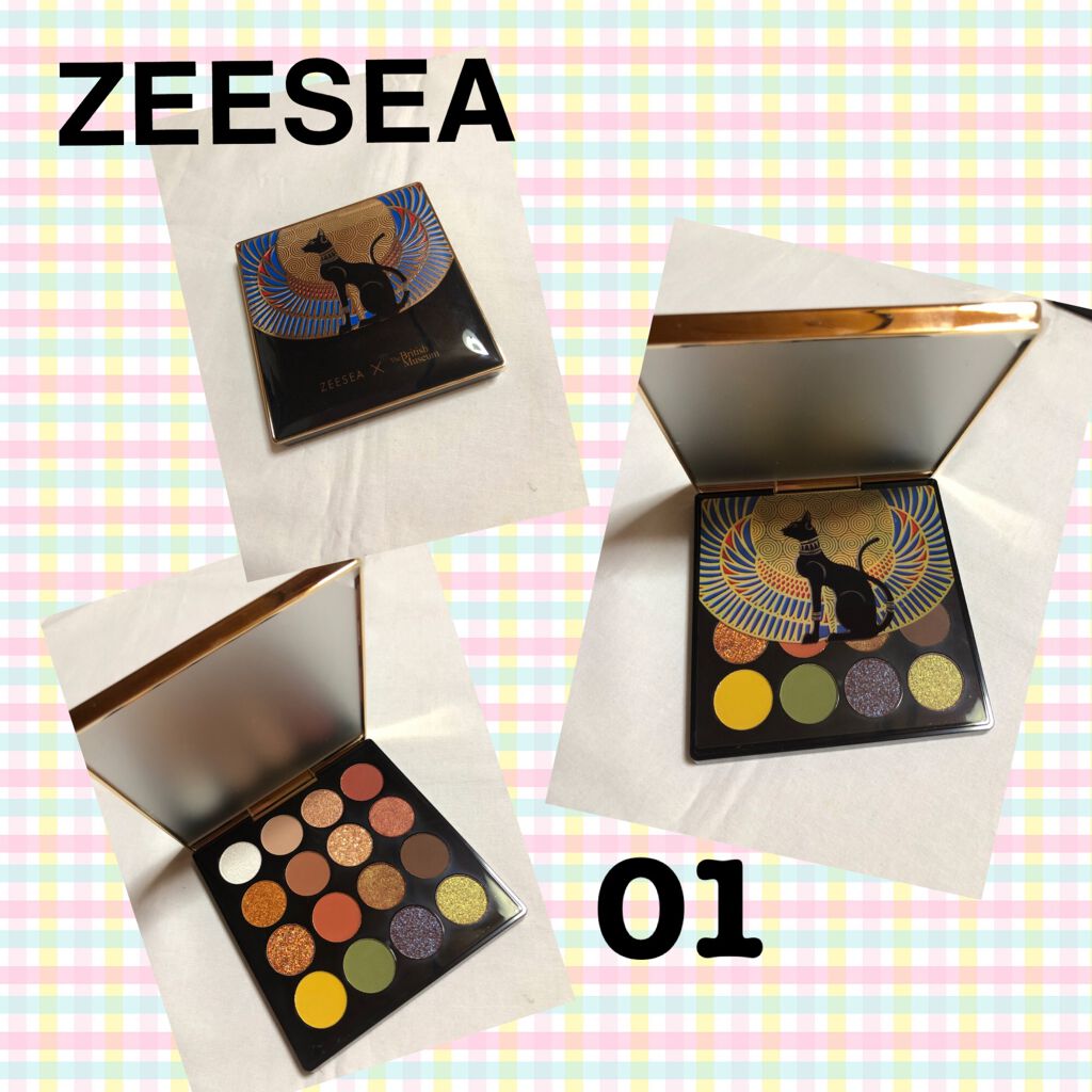 大英博物館 エジプトシリーズ アイシャドウパレット/ZEESEA/アイシャドウパレットを使ったクチコミ(1枚目)
