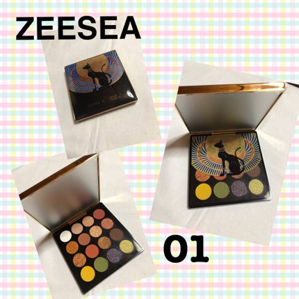大英博物館 エジプトシリーズ アイシャドウパレット/ZEESEA/アイシャドウパレットを使ったクチコミ(1枚目)