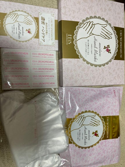 ウルオイートプレミアム モイスチャーハンドマスクP/EBiS化粧品/ハンドクリームを使ったクチコミ(1枚目)