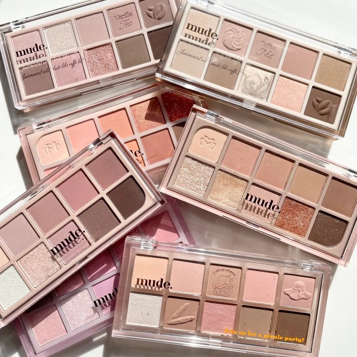 MDショールモーメント アイシャドウパレット/mude/アイシャドウパレットを使ったクチコミ(1枚目)