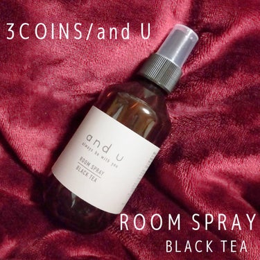 and U ROOM SPRAY/3COINS/ファブリックミストを使ったクチコミ（1枚目）