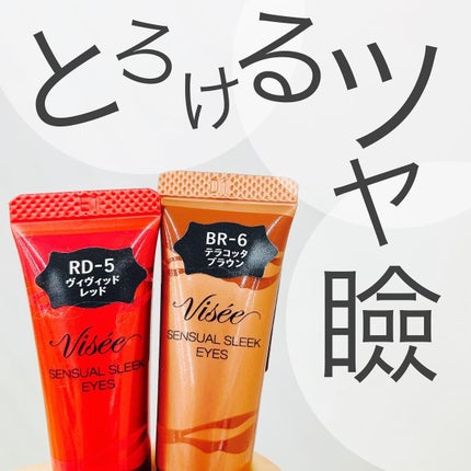 センシュアルスリーク アイズ/Visée/リキッドアイシャドウを使ったクチコミ(1枚目)