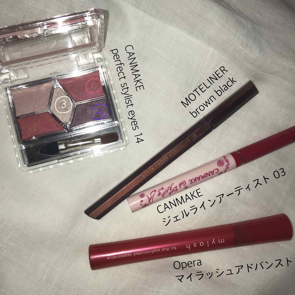 【旧品】パーフェクトスタイリストアイズ/キャンメイク/アイシャドウパレットを使ったクチコミ（2枚目）