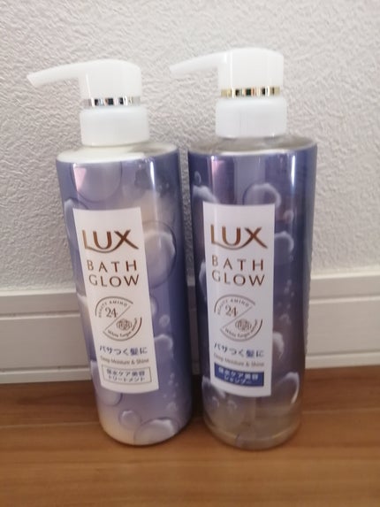 バスグロウ ディープモイスチャー&シャイン シャンプー/トリートメント/LUX/市販シャンプーを使ったクチコミ(1枚目)
