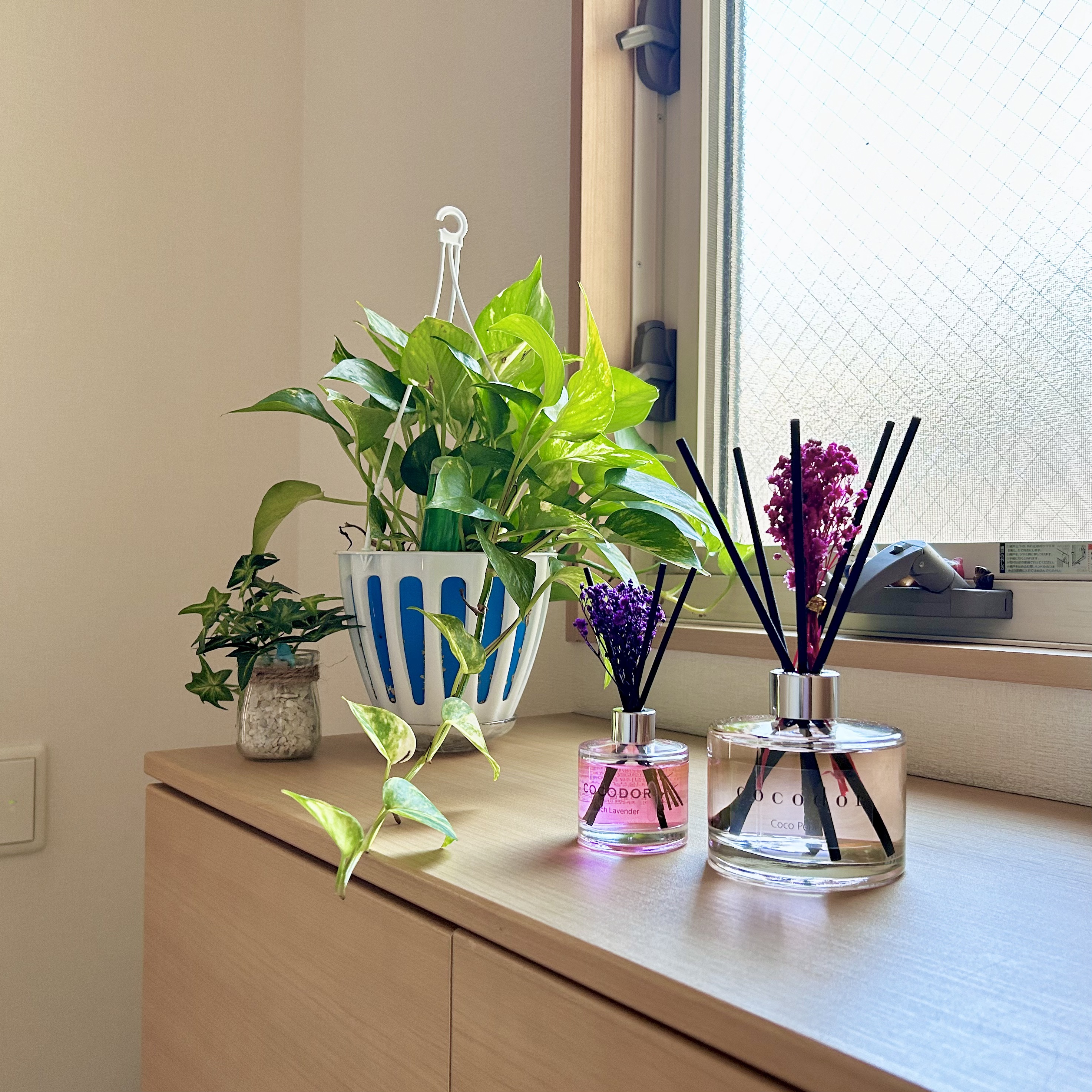 フラワーディフューザー Coco Peach/COCODOR/ルームフレグランスを使ったクチコミ（2枚目）